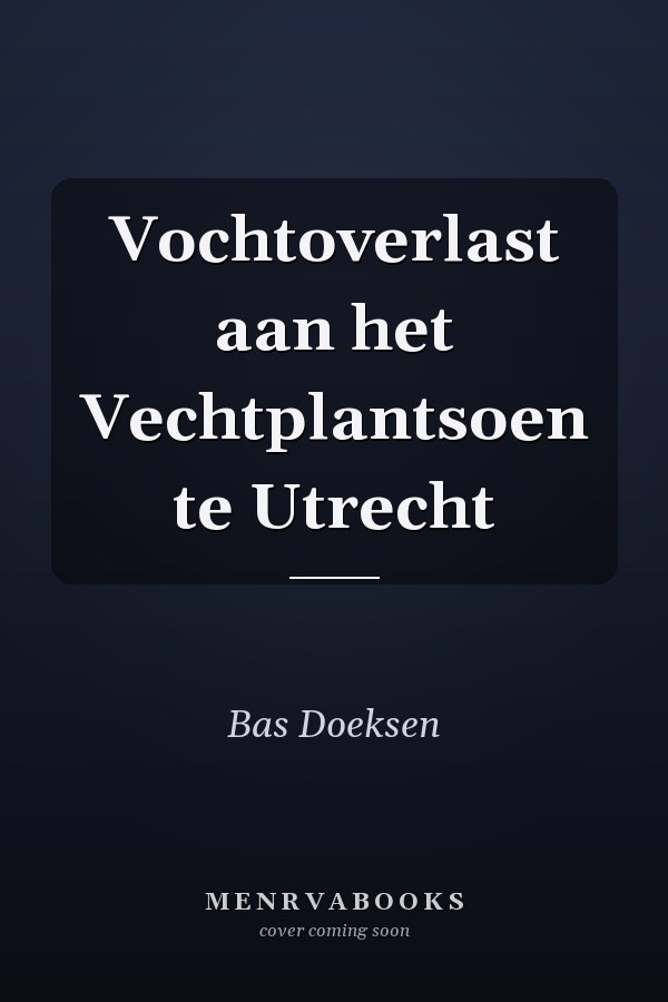 Vochtoverlast aan het Vechtplantsoen te Utrecht