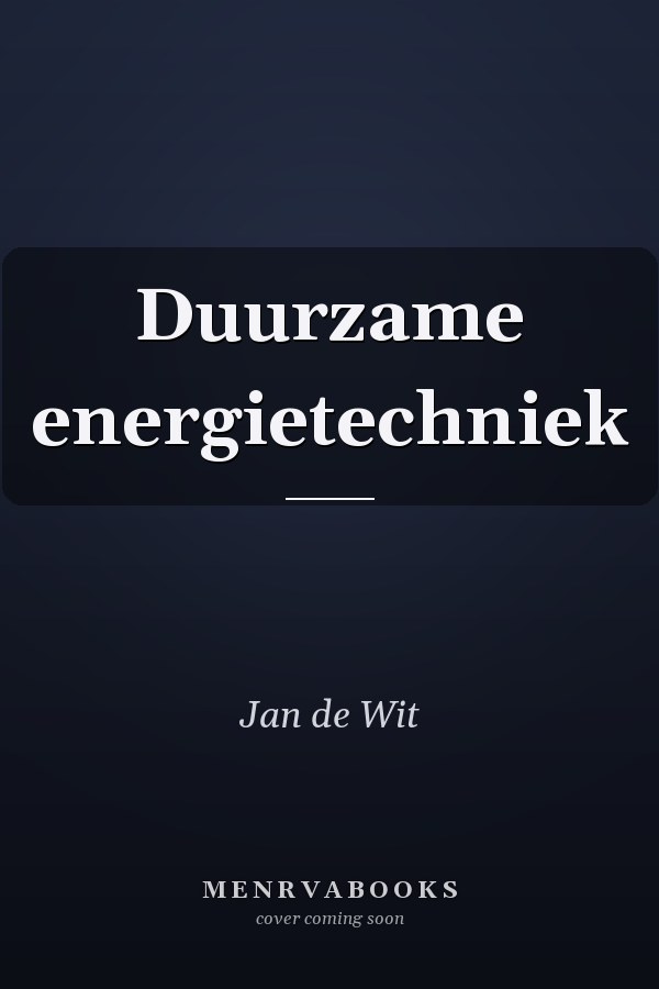 Duurzame energietechniek