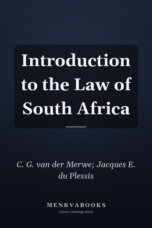 Introduction to the Law of South Africa