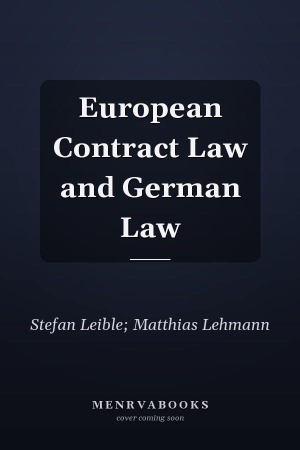 European Contract Law and German Law