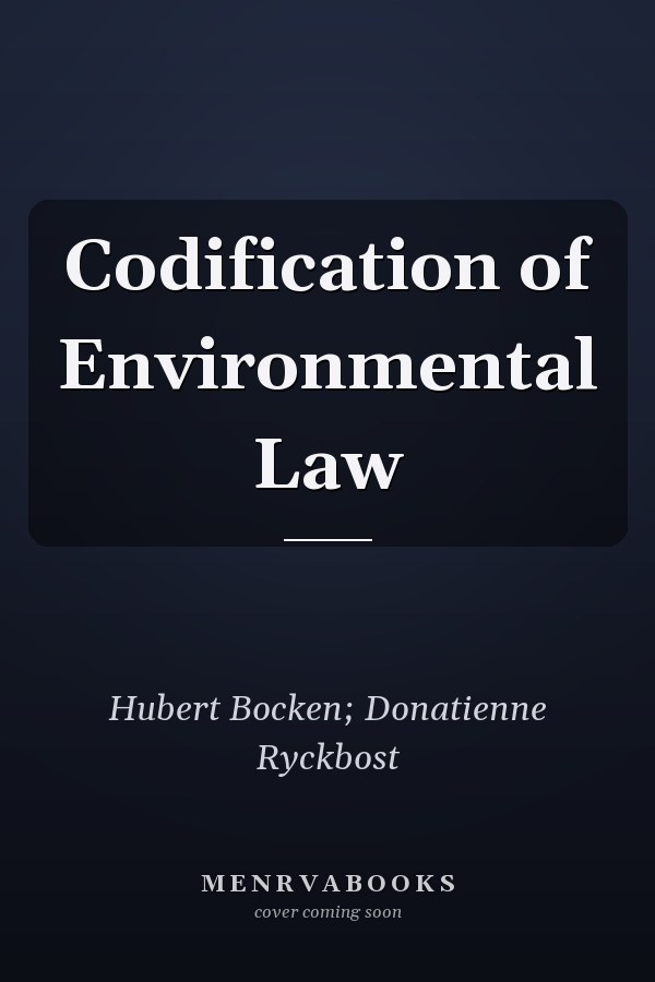 Codification of Environmental Law
