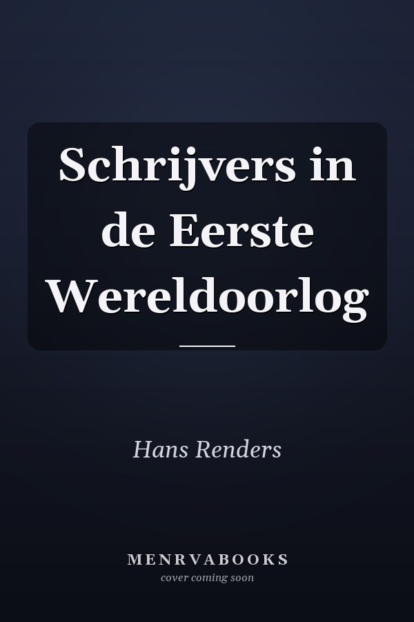 Schrijvers in de Eerste Wereldoorlog