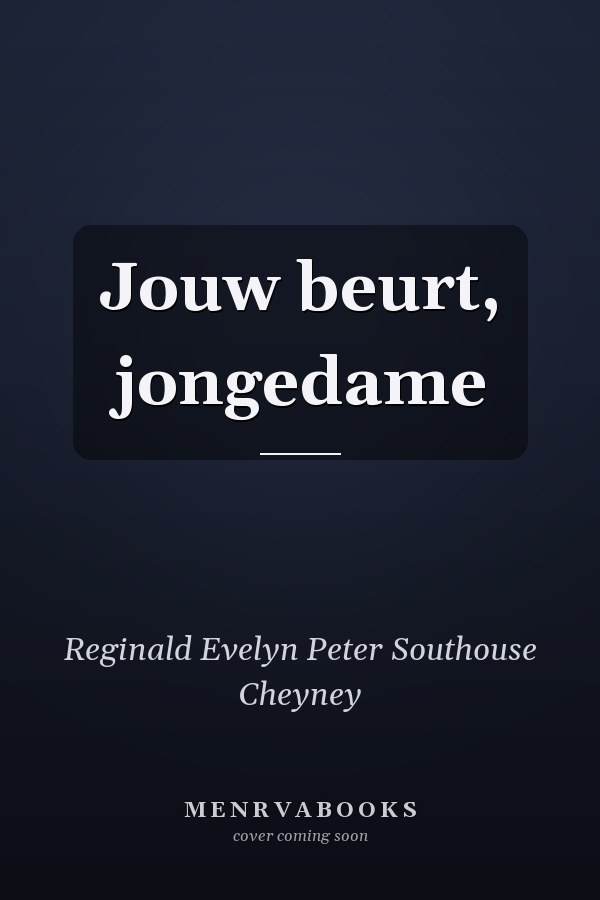 Jouw beurt, jongedame