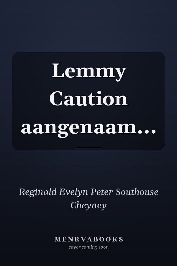 Lemmy Caution aangenaam...