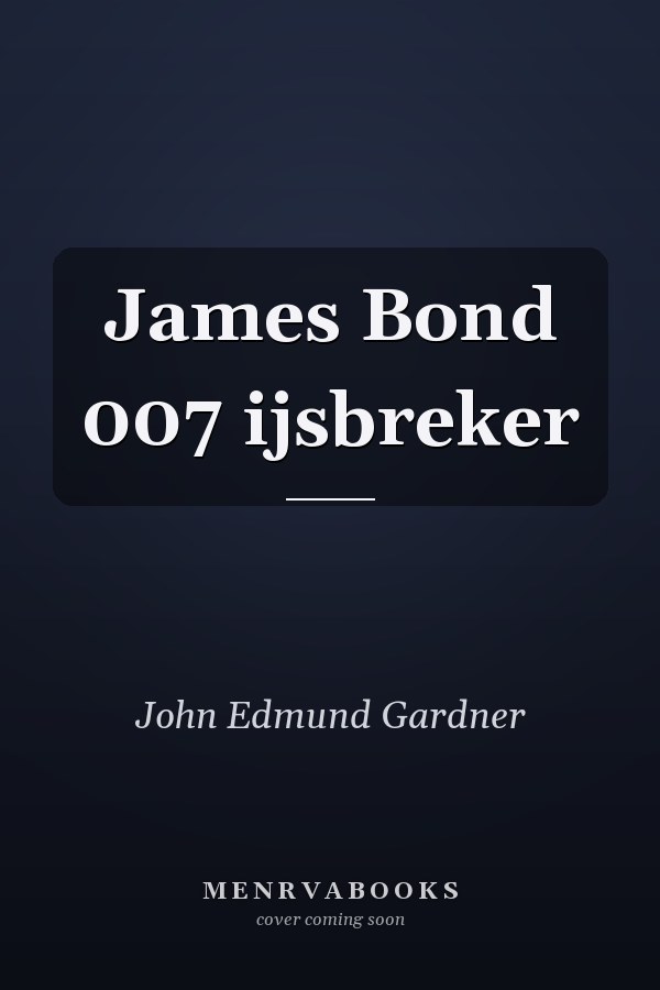 James Bond 007 ijsbreker