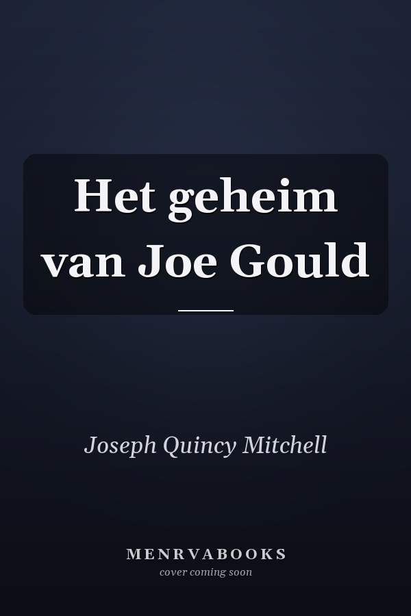 Het geheim van Joe Gould