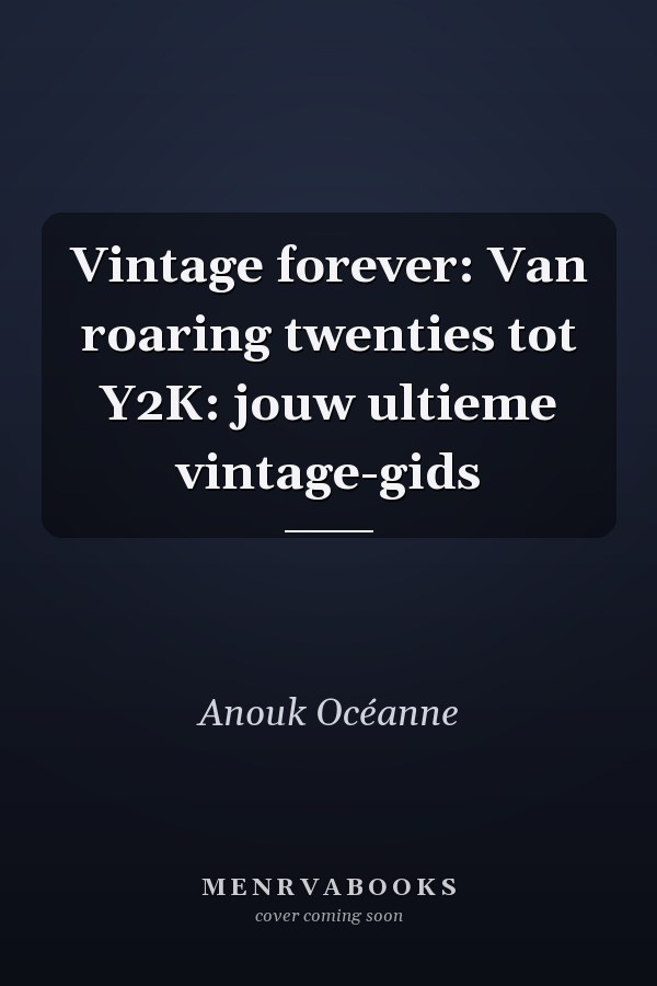 Vintage forever: Van roaring twenties tot Y2K: jouw ultieme vintage-gids