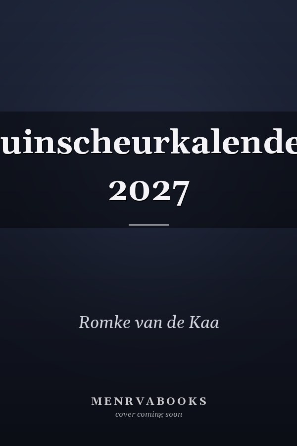 Tuinscheurkalender 2027