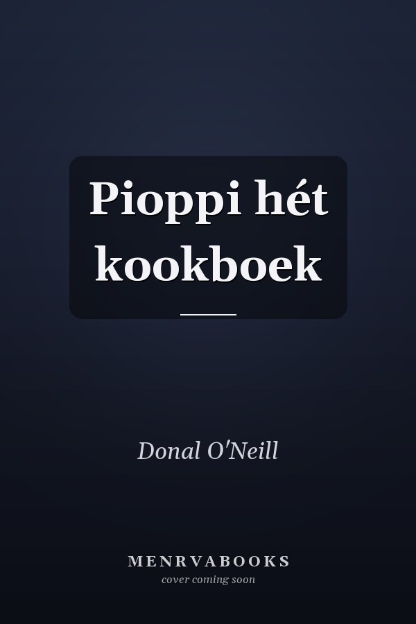 Pioppi hét kookboek