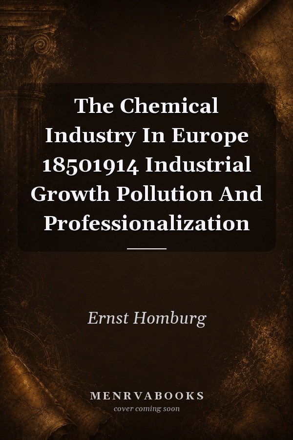 The Chemical Industry In Europe 1850-1914: Industrial Growth, Pollution and Professionalization