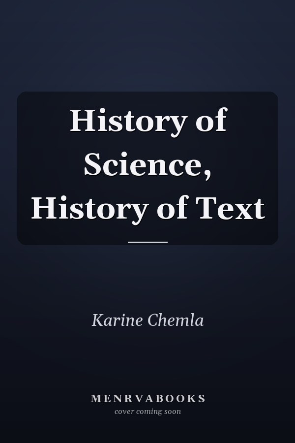 History of Science, History of Text
