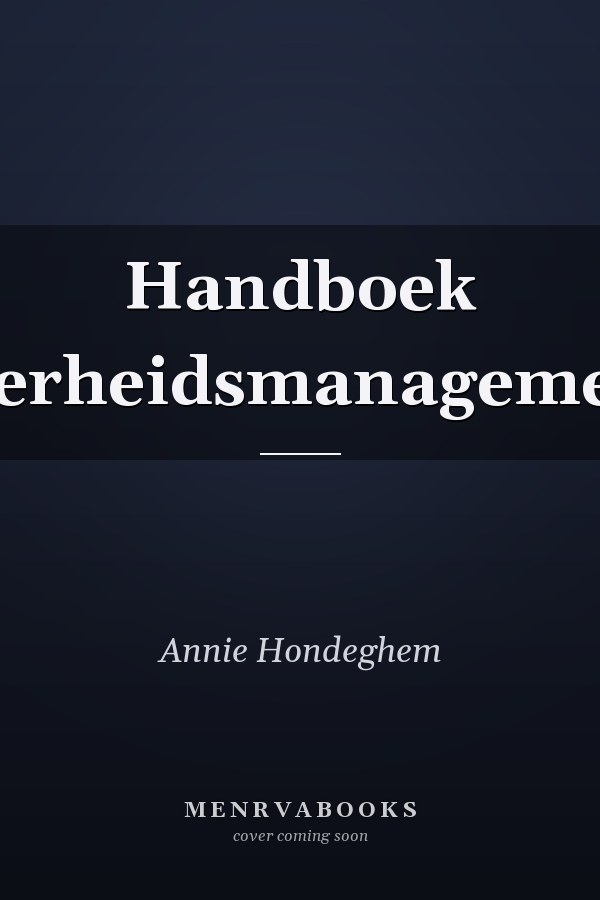 Handboek overheidsmanagement
