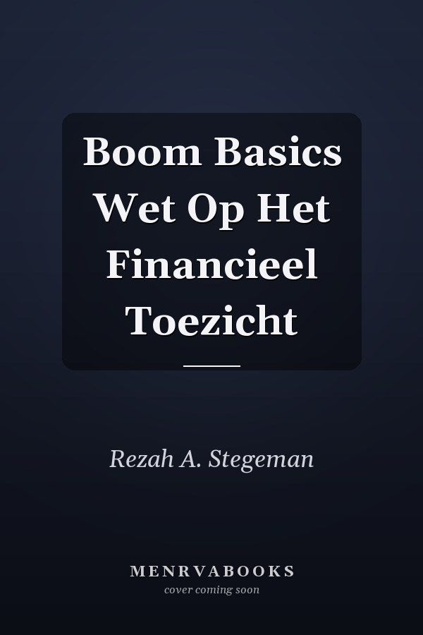 Boom Basics Wet Op Het Financieel Toezicht