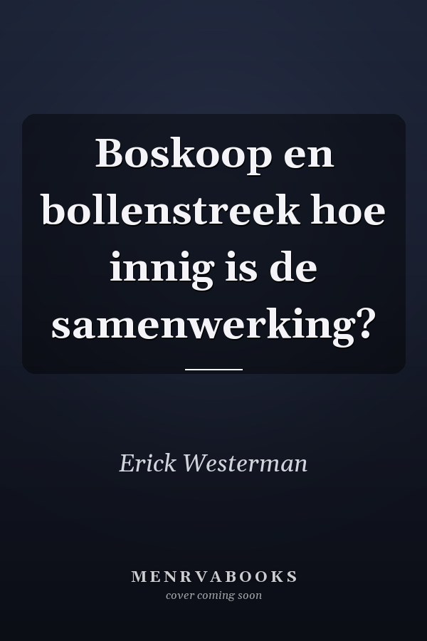 Boskoop en bollenstreek hoe innig is de samenwerking?