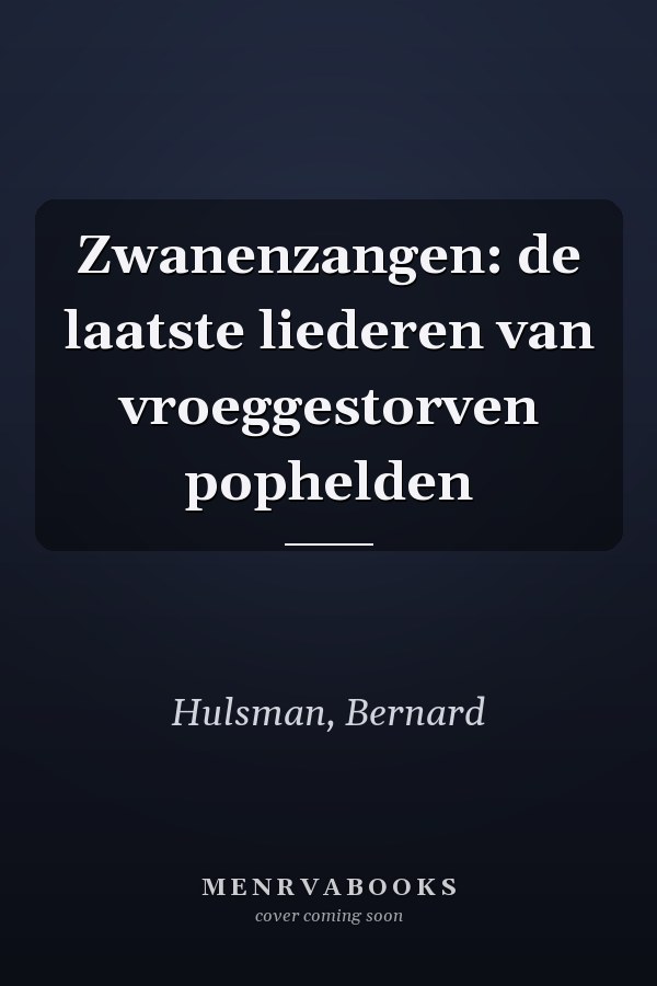 Zwanenzangen: de laatste liederen van vroeggestorven pophelden