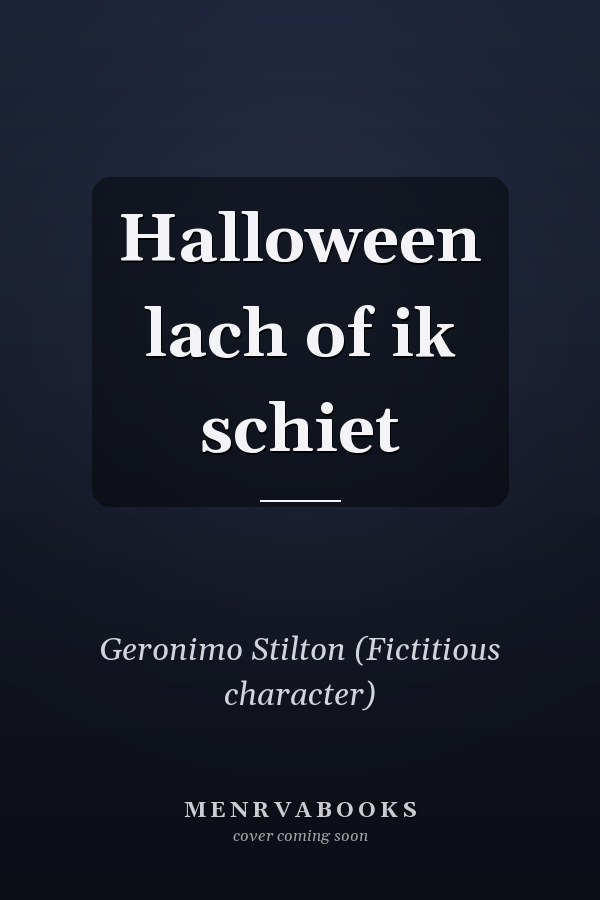 Halloween lach of ik schiet