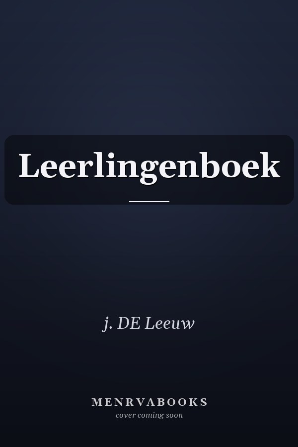 Leerlingenboek