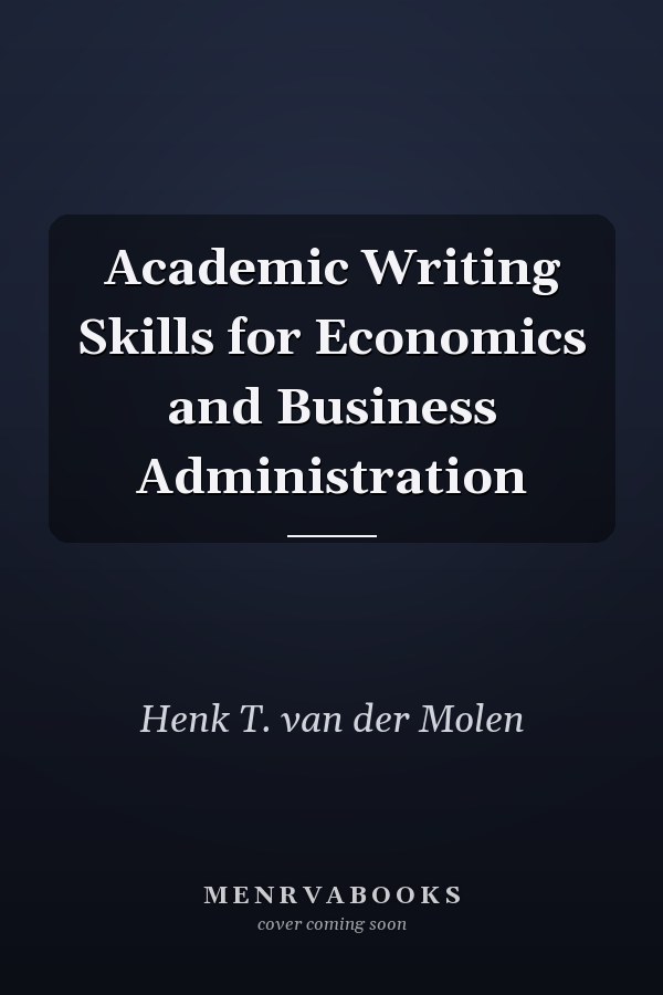 Academic Writing Skills for Economics and Business Administration