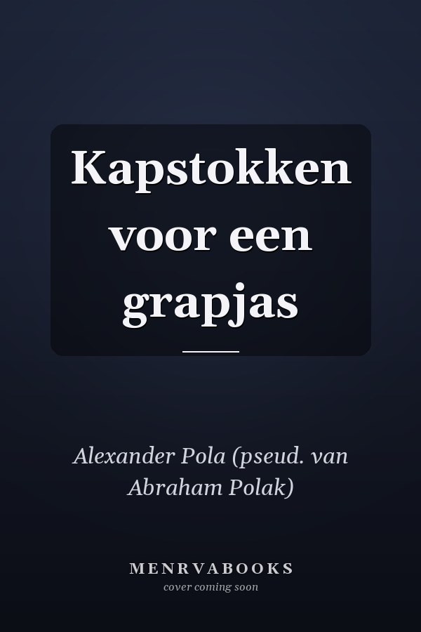 Kapstokken voor een grapjas