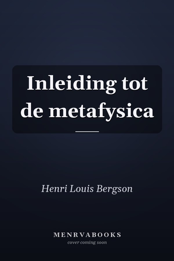 Inleiding tot de metafysica