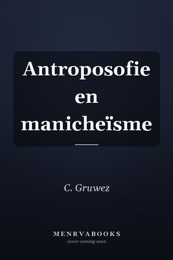 Antroposofie en manicheïsme