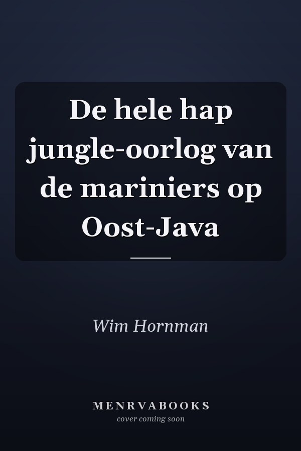 De hele hap jungle-oorlog van de mariniers op Oost-Java