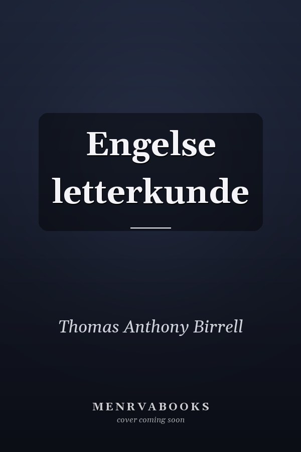 Engelse letterkunde