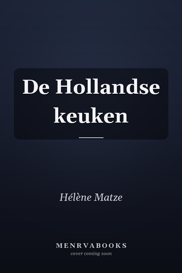 De Hollandse keuken