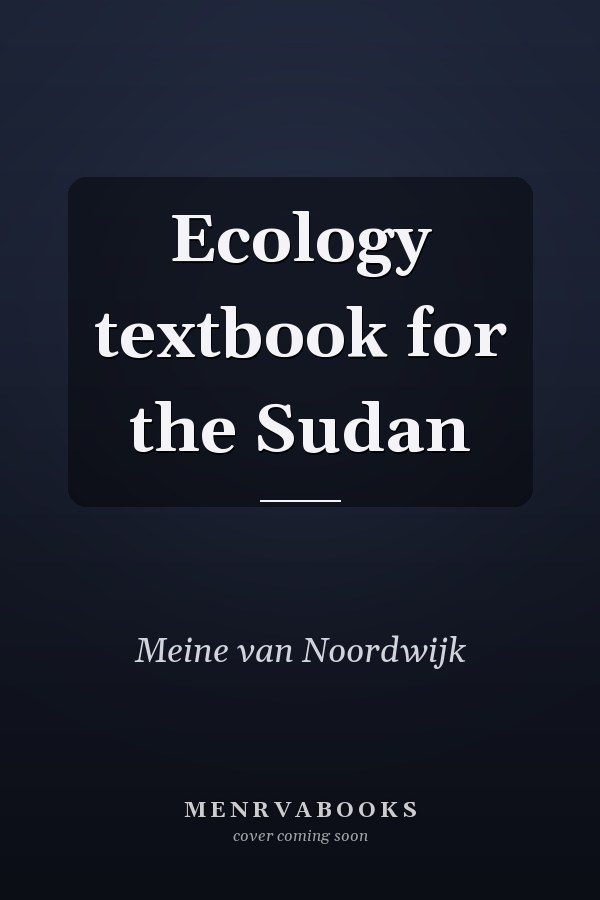 Ecology textbook for the Sudan