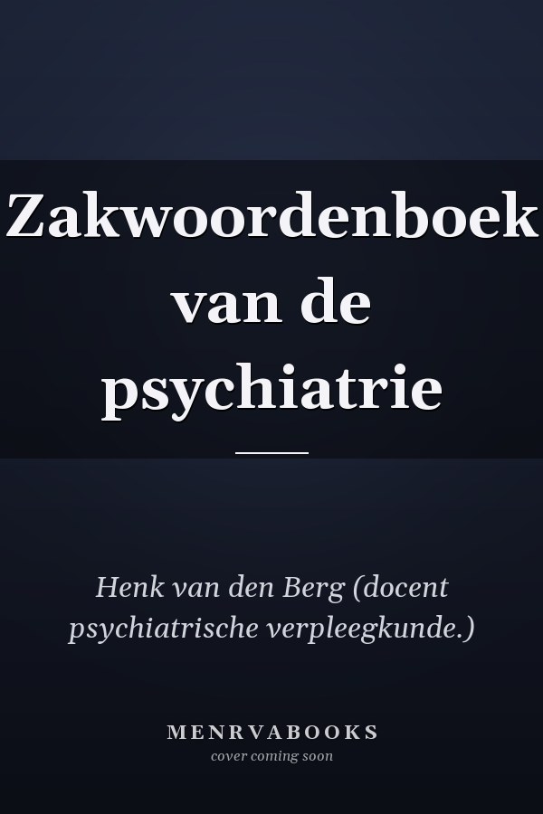 Zakwoordenboek van de psychiatrie