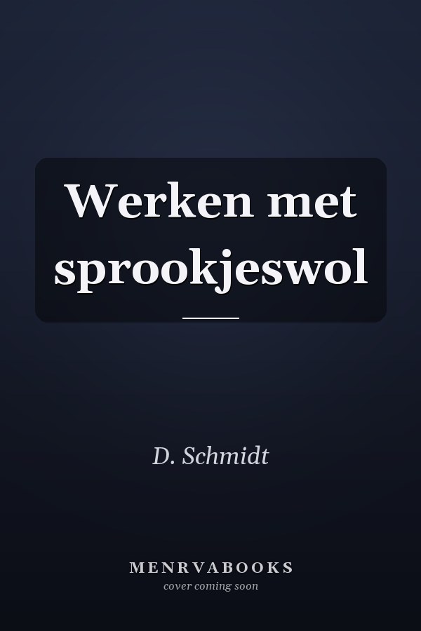 Werken met sprookjeswol