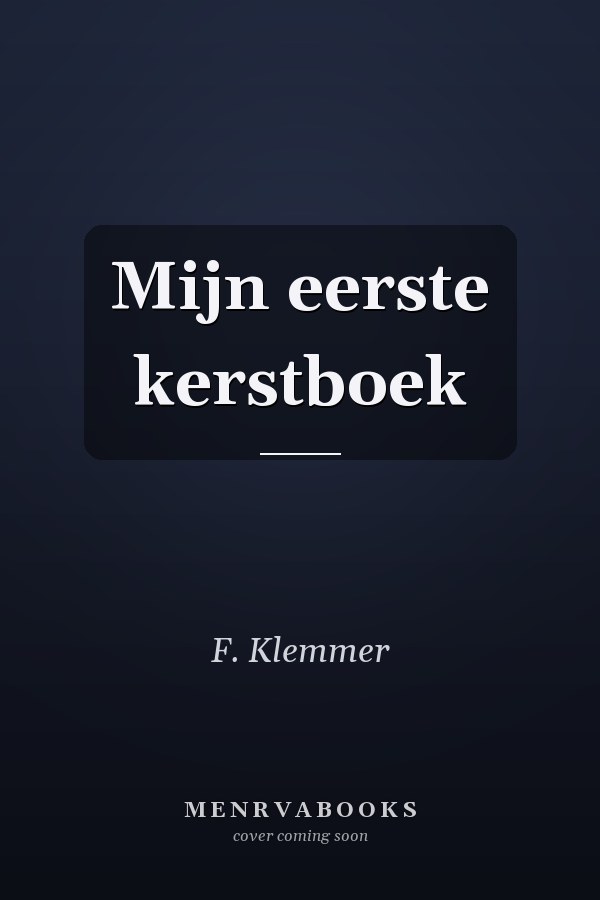 Mijn eerste kerstboek