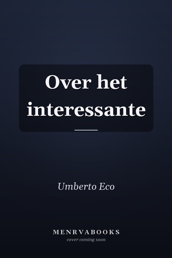 Over het interessante