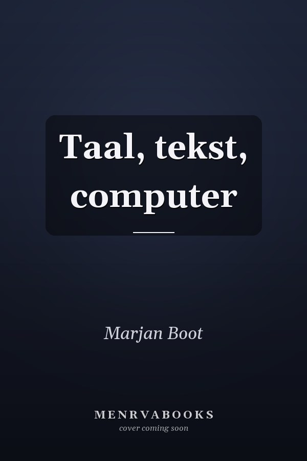 Taal, tekst, computer