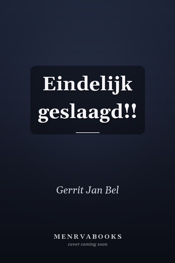 Eindelijk geslaagd!!