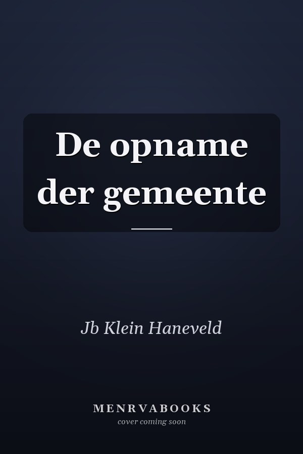 De opname der gemeente