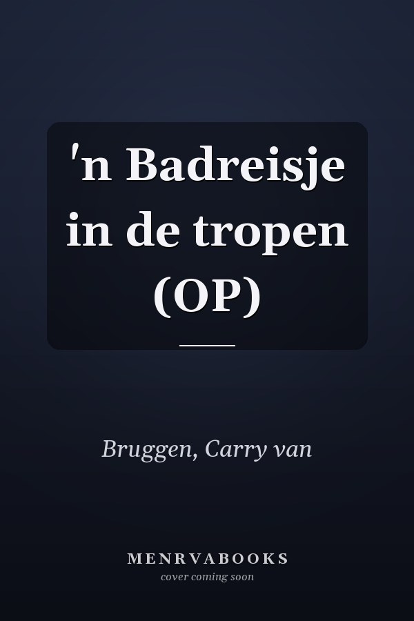 'n Badreisje in de tropen (OP)