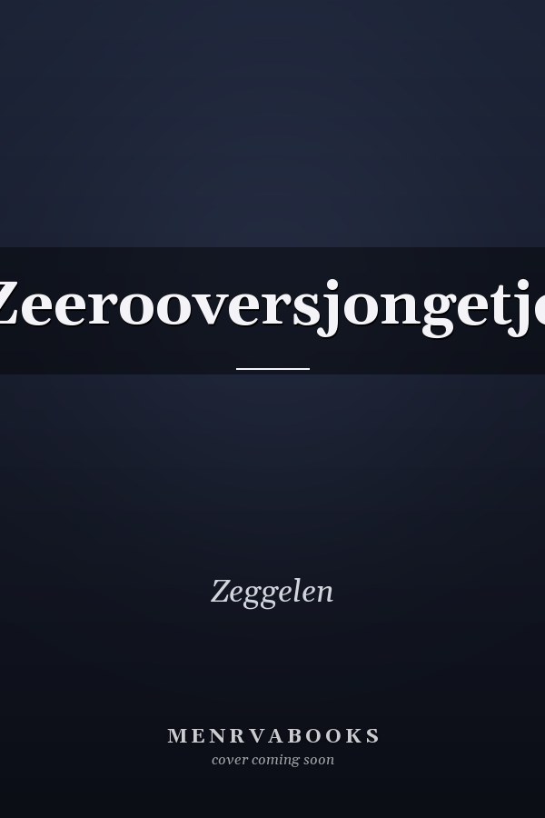 Zeerooversjongetje