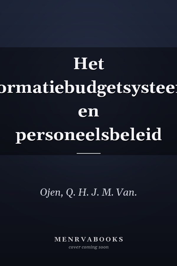 Het Formatiebudgetsysteem en personeelsbeleid