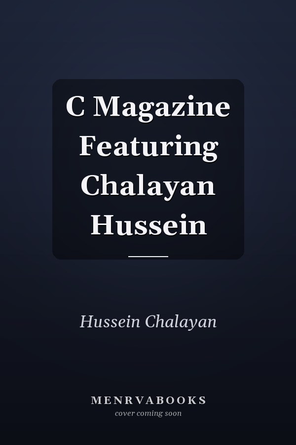 C Magazine Featuring Chalayan Hussein