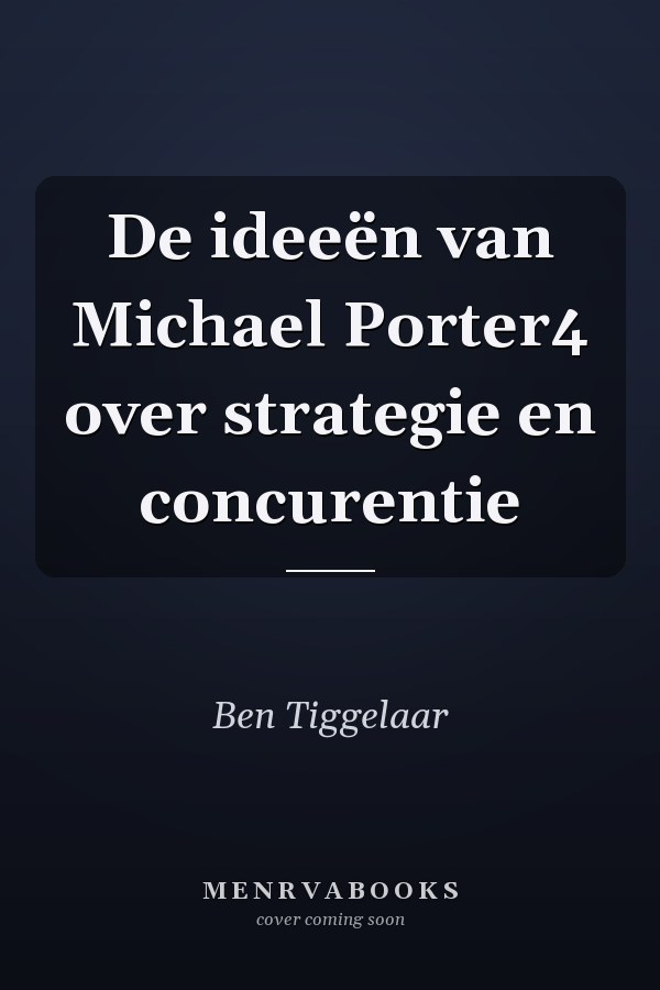 De ideeën van Michael Porter4 over strategie en concurentie
