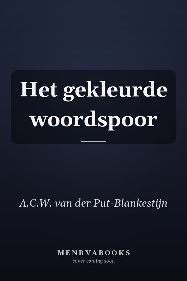Het gekleurde woordspoor