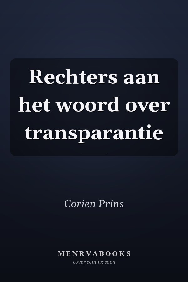 Rechters aan het woord over transparantie