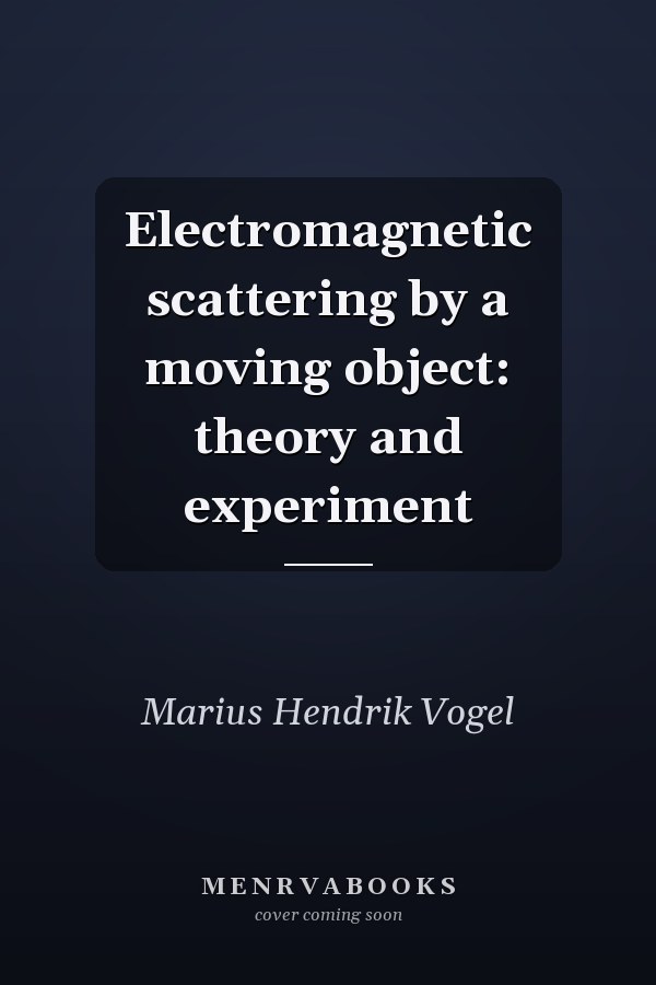 Electromagnetic scattering by a moving object: theory and experiment
