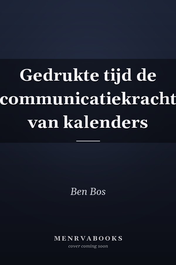 Gedrukte tijd de communicatiekracht van kalenders