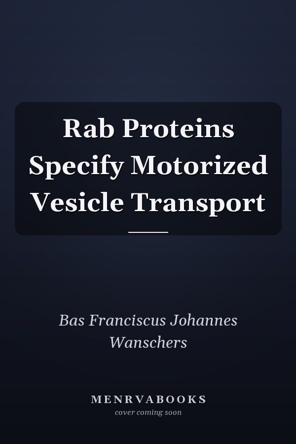 Rab Proteins Specify Motorized Vesicle Transport