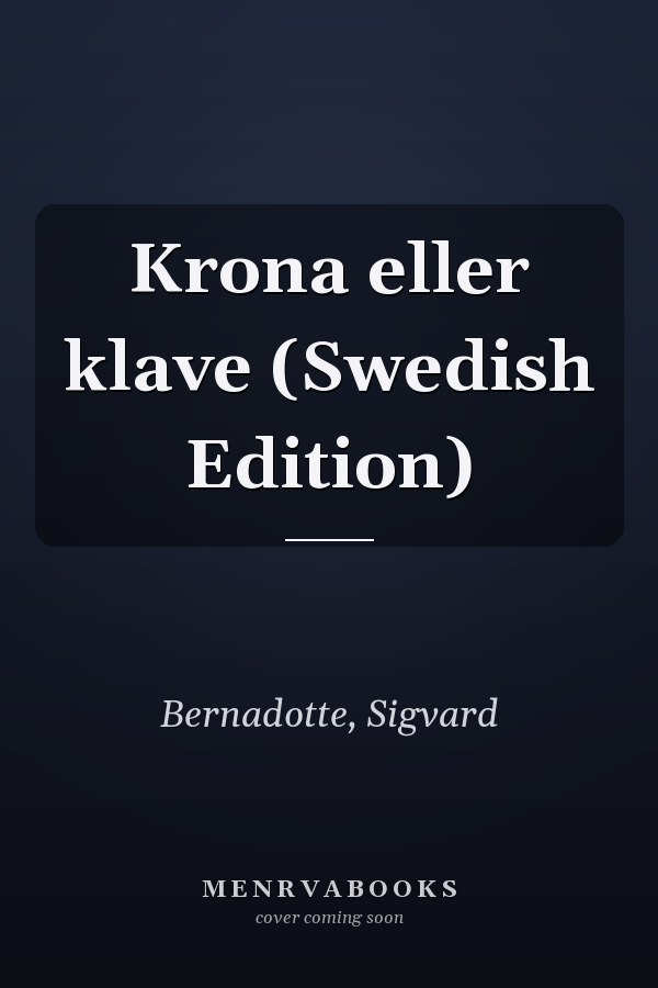 Krona eller klave (Swedish Edition)