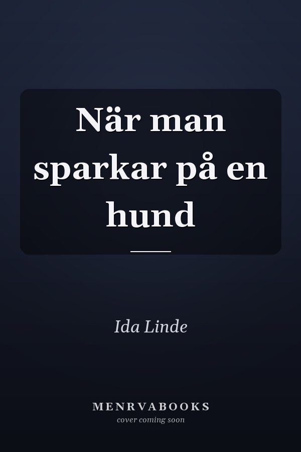När man sparkar på en hund