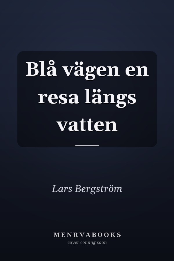 Blå vägen en resa längs vatten