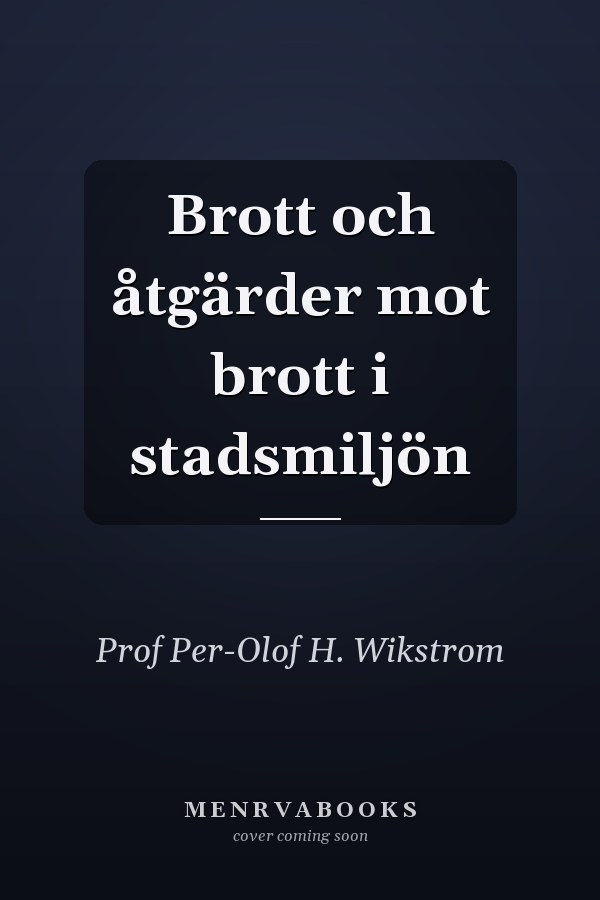 Brott och åtgärder mot brott i stadsmiljön